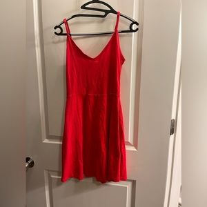 Red sundress